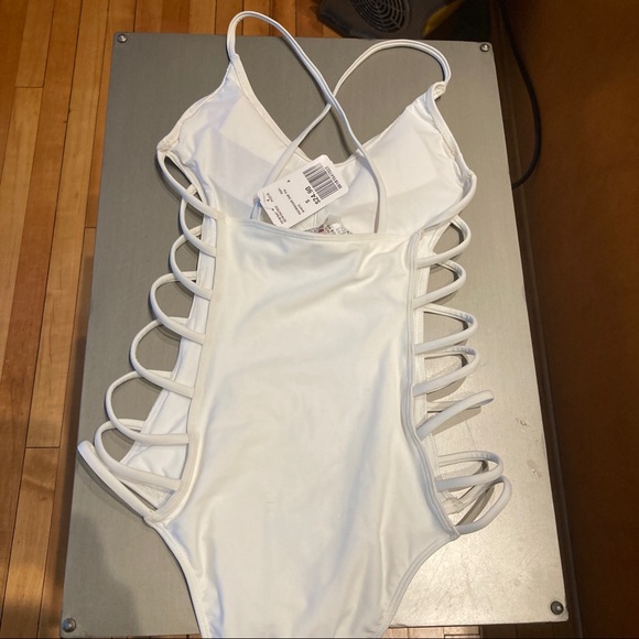 - NWT Sexy Cage Cutout One Piece - Picture 3 of 3